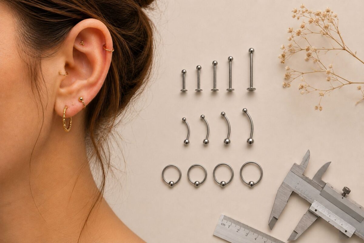 Comment choisir la taille d'un piercing