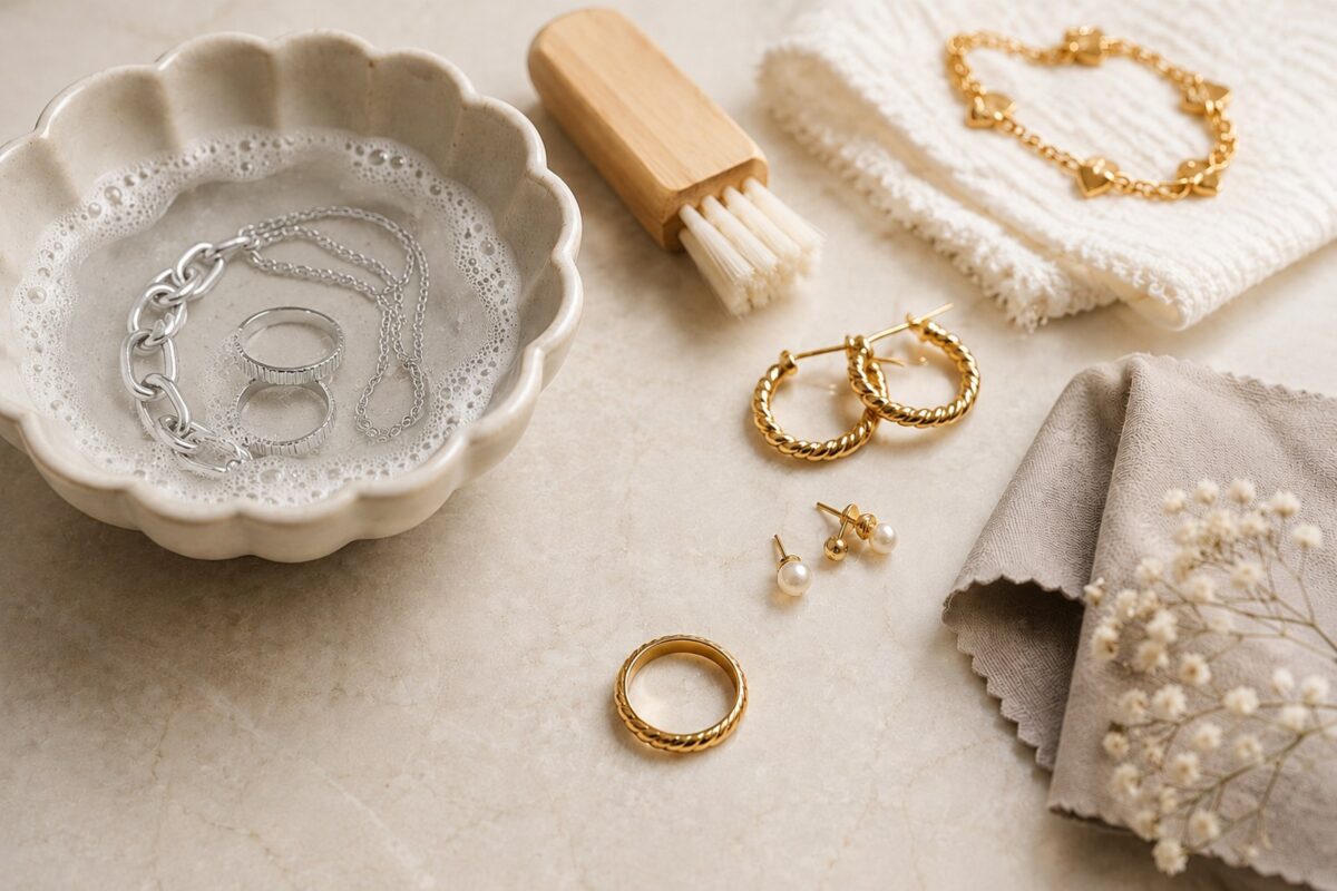Comment nettoyer des bijoux fantaisie ?
