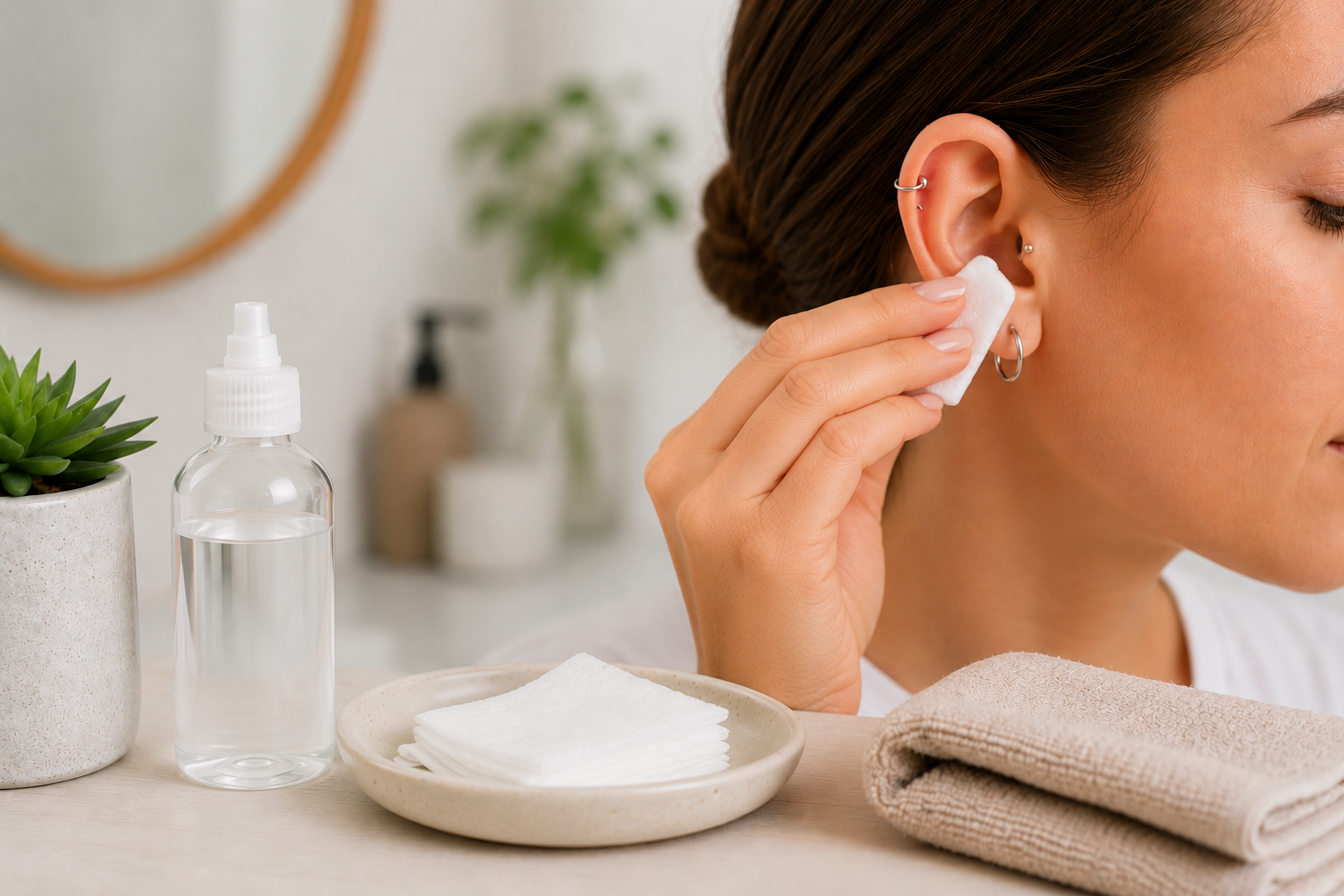 Comment nettoyer son piercing ?