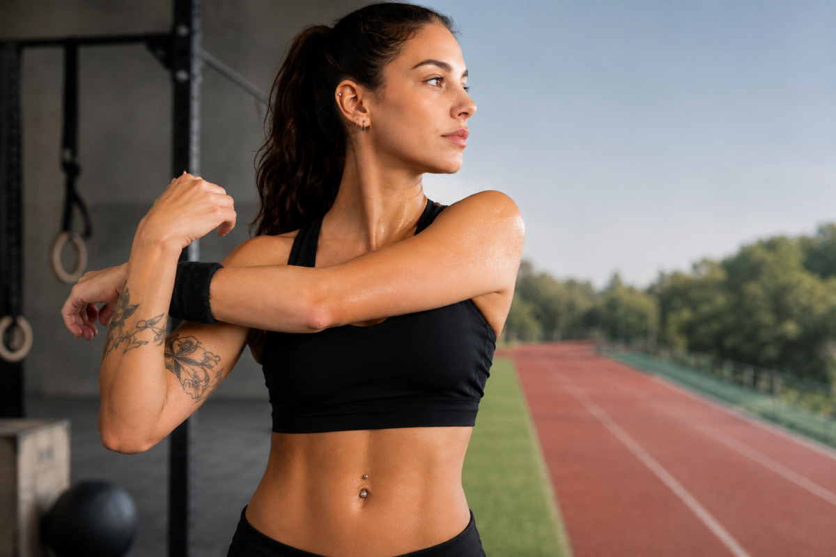 Piercing et sport