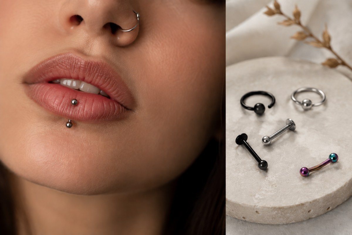 Piercing lèvre