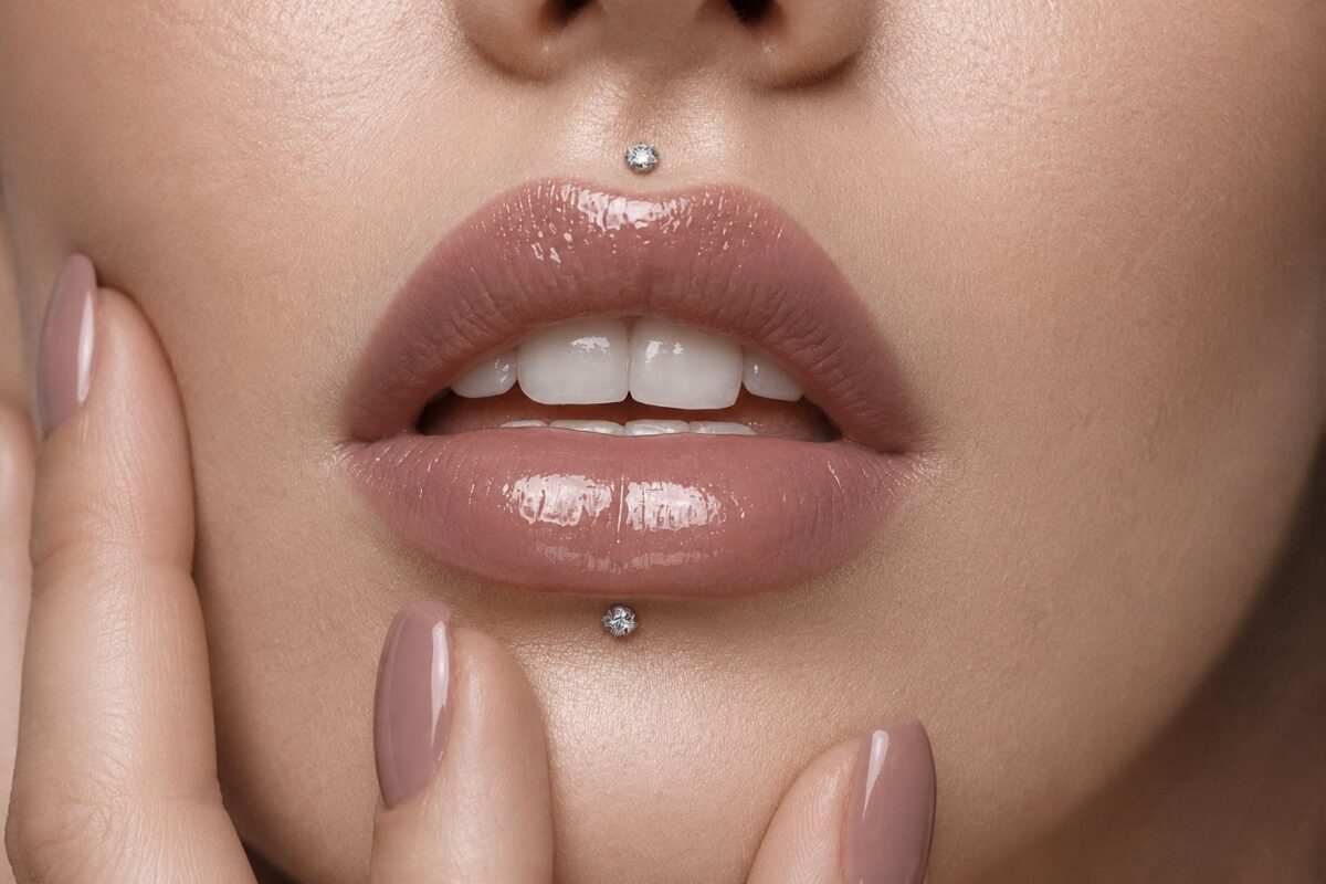 Les différents types de piercings de levre