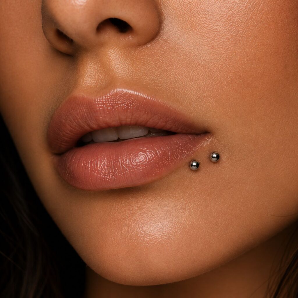Piercing spider bites