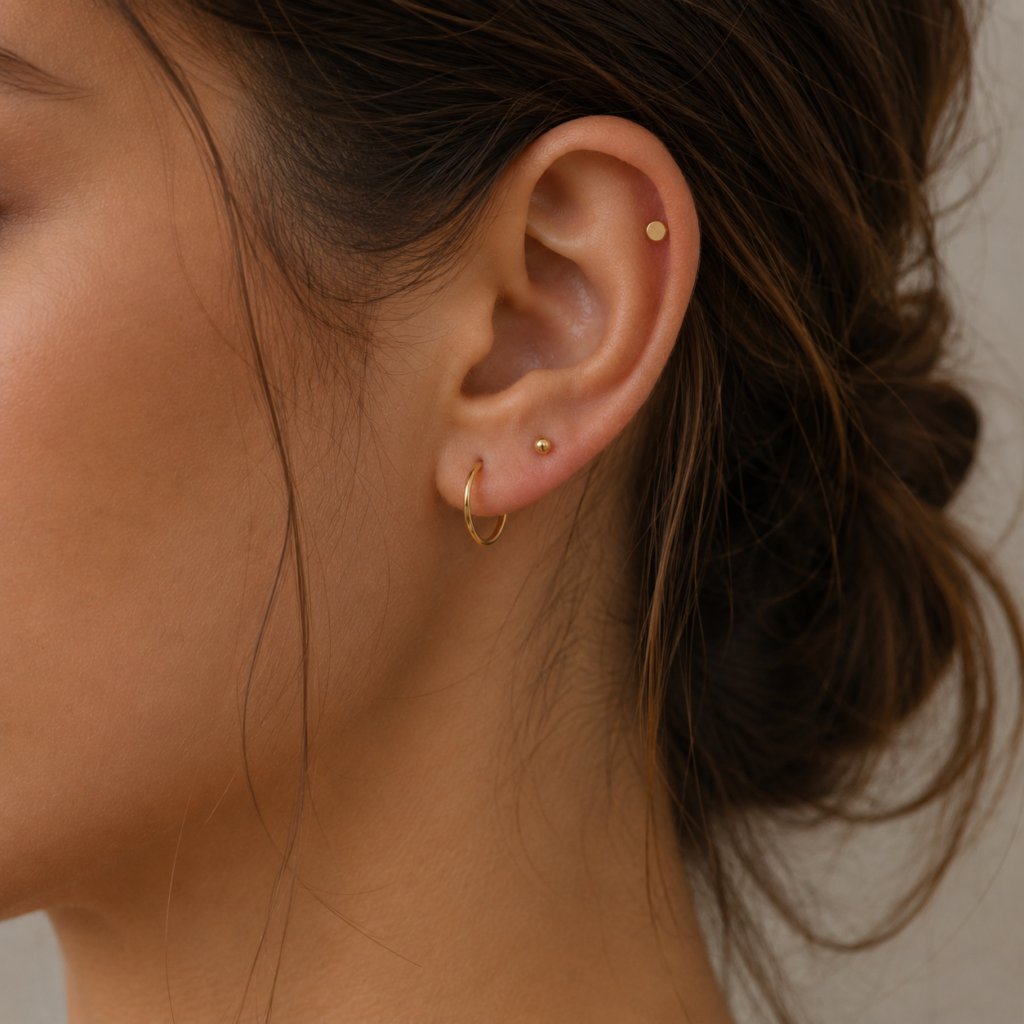 Ear stack : composition minimaliste