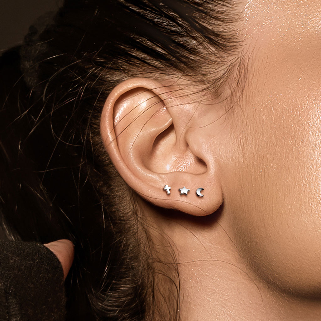 Piercing oreille : le lobe
