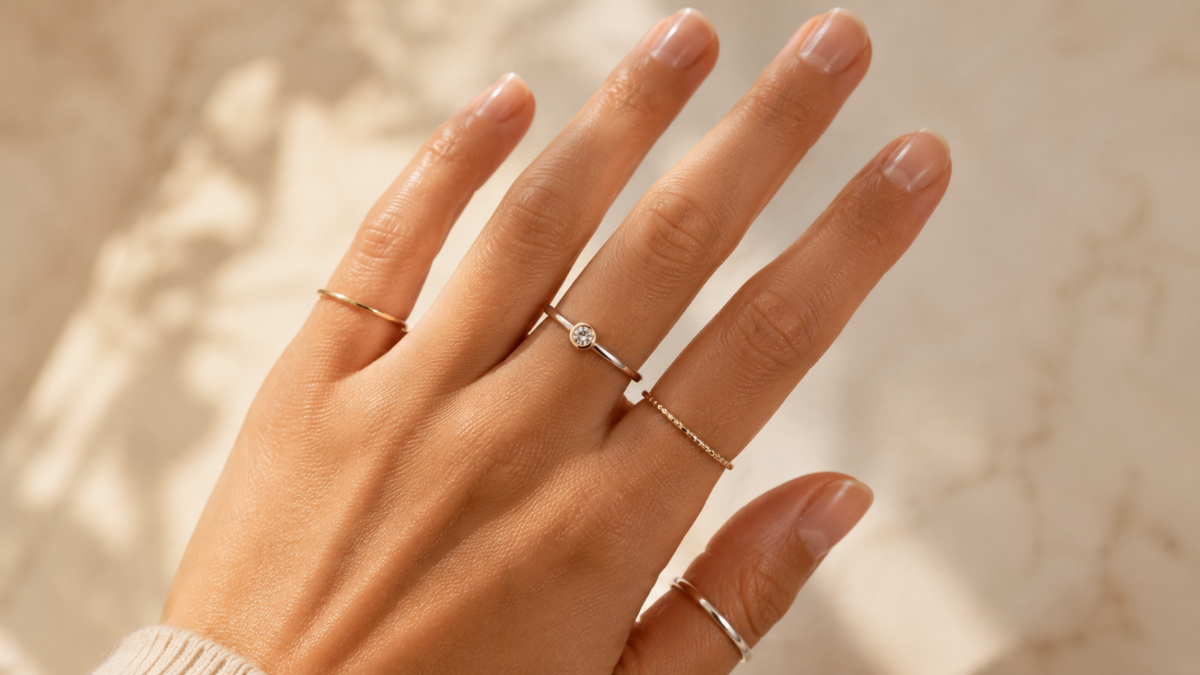 Stack de bagues fantaisie — guide taille et conseils pour bien choisir Piercing Street